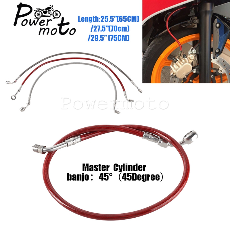 Motorcycle Brake Cable - 65Cm 70Cm 75Cm Selang Rem Sepeda