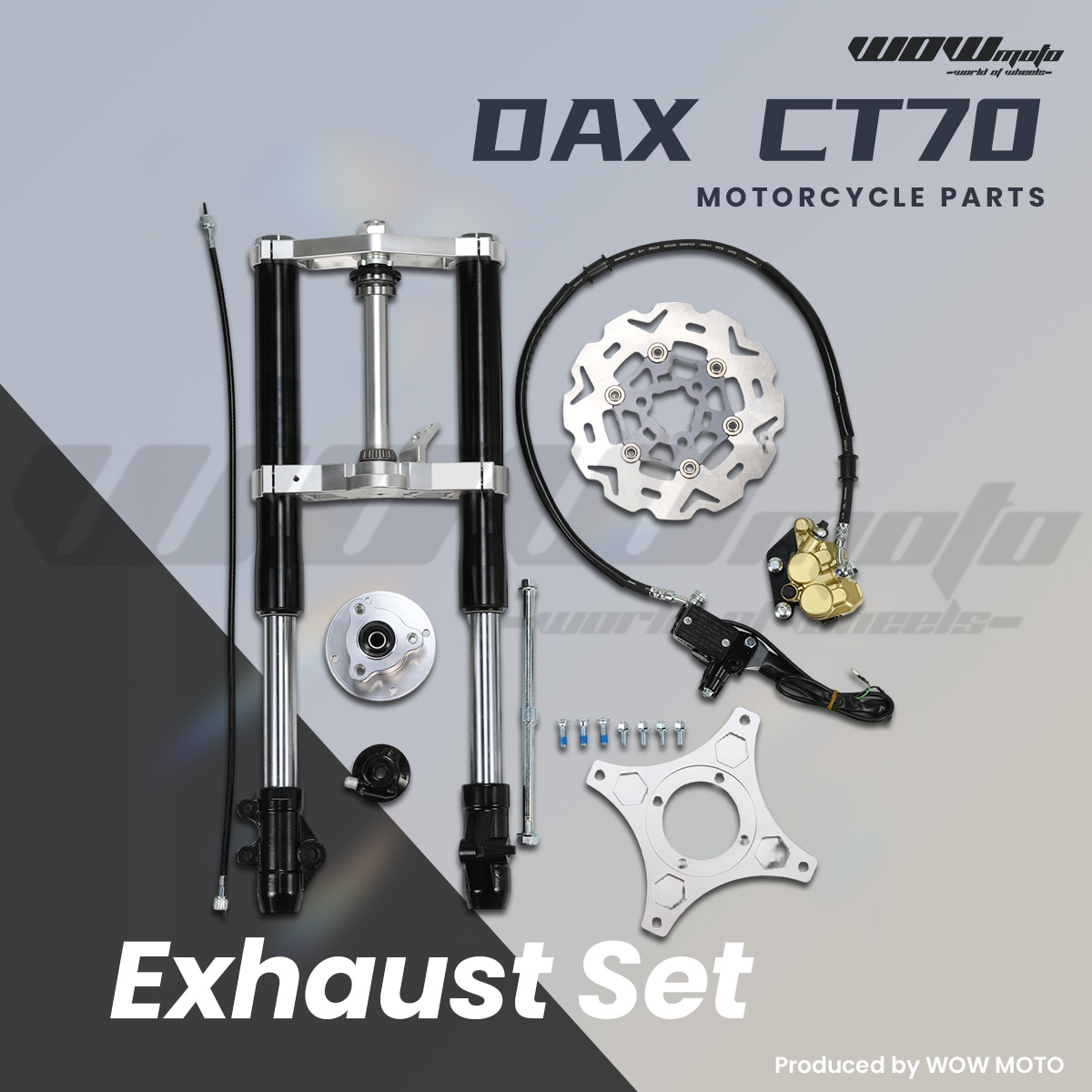 Brake Disc Motorcycle - Kit Garpu Terbalik Mini Moto Untuk
